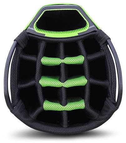Big Max Dri Lite Tour Cartbag, grau/schwarz/limette