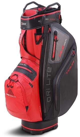 Big Max Dri Lite Tour Cartbag, rot/schwarz
