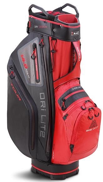Big Max Dri Lite Tour Cartbag, rot/schwarz