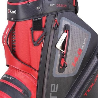 Big Max Dri Lite Tour Cartbag, rot/schwarz