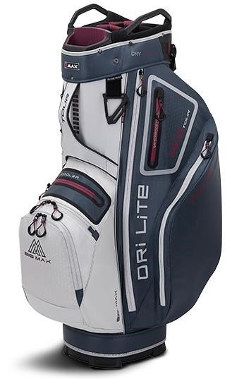 Big Max Dri Lite Tour Cartbag, white/blueberry/merlot
