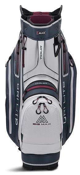 Big Max Dri Lite Tour Cartbag, white/blueberry/merlot
