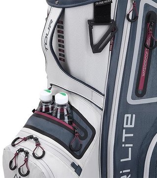 Big Max Dri Lite Tour Cartbag, white/blueberry/merlot