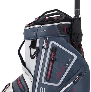 Big Max Dri Lite Tour Cartbag, white/blueberry/merlot