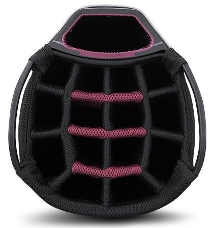 Big Max Dri Lite Tour Cartbag, white/blueberry/merlot