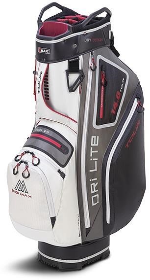 Big Max Dri Lite Tour Cartbag, weiss/grau/schwarz/merlot
