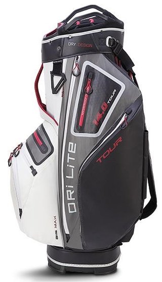 Big Max Dri Lite Tour Cartbag, weiss/grau/schwarz/merlot