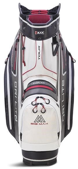 Big Max Dri Lite Tour Cartbag, weiss/grau/schwarz/merlot