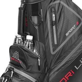 Big Max Dri Lite Sport 2 Cartbag, schwarz