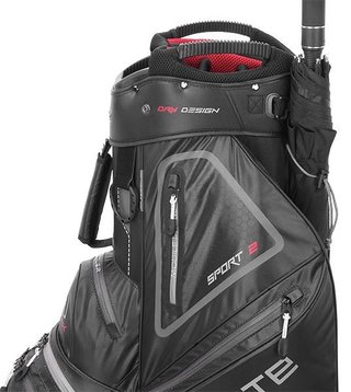 Big Max Dri Lite Sport 2 Cartbag, schwarz