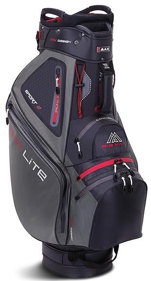 Big Max Dri Lite Sport 2 Cartbag, schwarz/grau