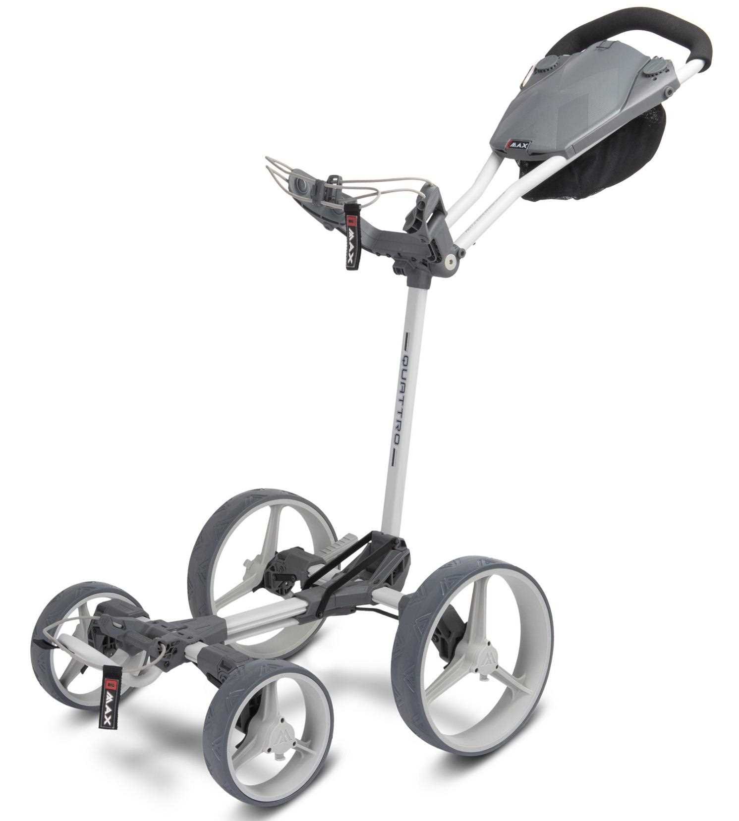 Big Max Blade Quattro Golf Trolley, grau