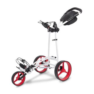Big Max Autofold FF Golf Trolley, weiss/rot