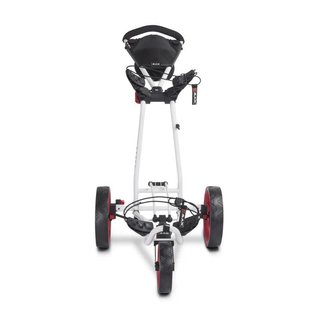 Big Max Autofold FF Golf Trolley, weiss/rot