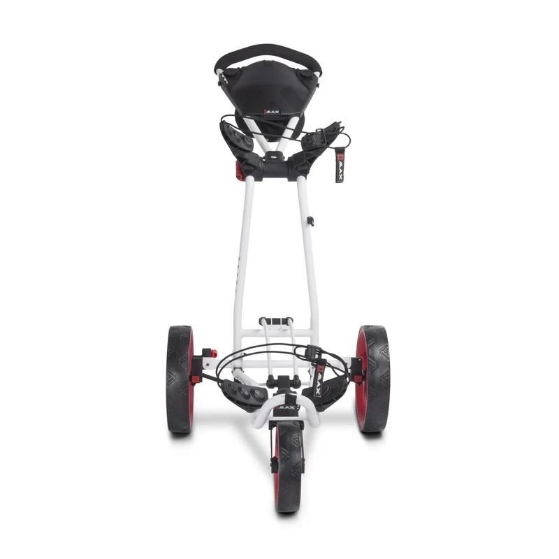 Big Max Autofold FF Golf Trolley, weiss/rot