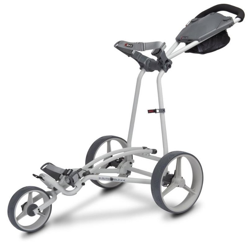 Big Max Autofold X manueller Trolley, grau-anthrazit