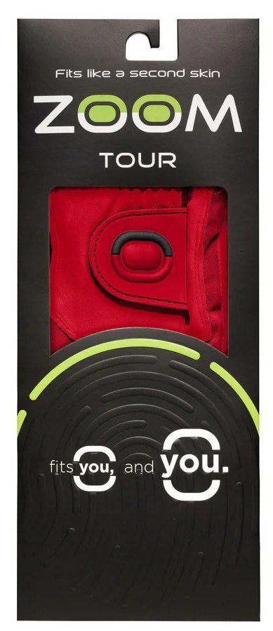 Zoom Tour Herren Handschuh, rot