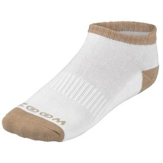 Zoom Crew Damen Socken, 3Paar, weiss