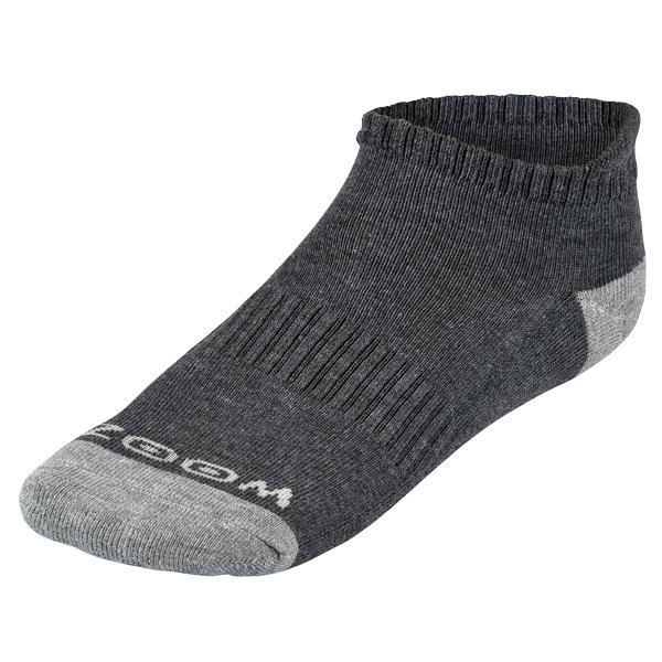 Zoom Crew Damen Socken, 3Paar, grau