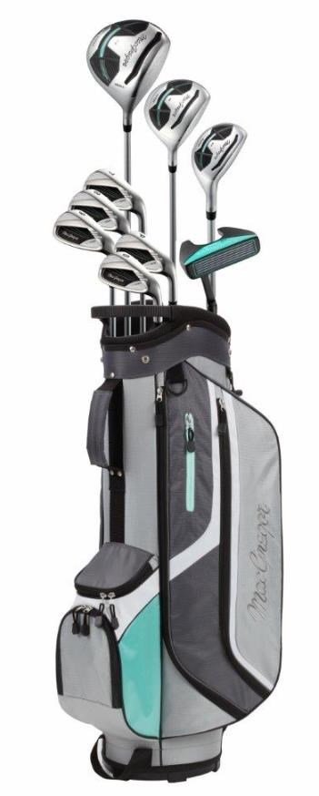 MacGregor CG3000 Damen Golfset, Graphit, Cart Bag