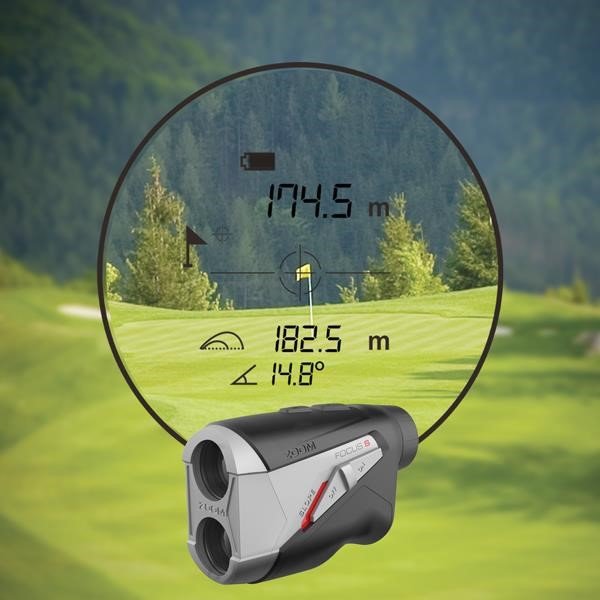 Zoom Focus S Laser Distanzmesser, schwarz
