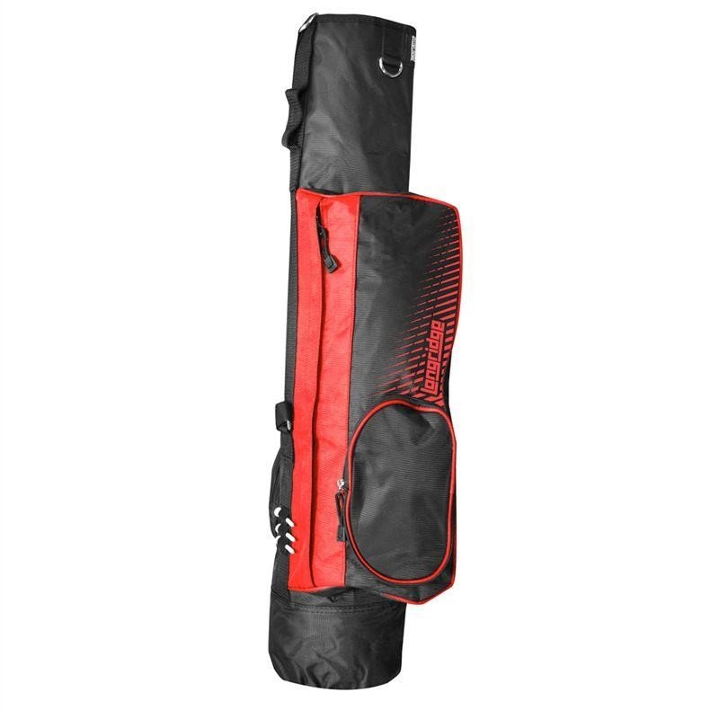 Longridge 5'' Pencilbag, schwarz/rot