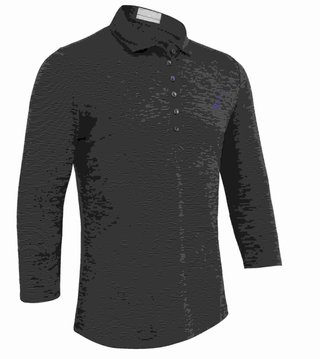 Callaway 3/4 Sleeve SwingTech Solid Damen Poloshirt, duneklblau