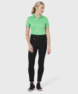 Callaway Chev Pull On Stretch Damen Hose, schwarz
