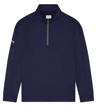 Callaway Waffle Fleece Juniot Sweatshirt, dunkelblau