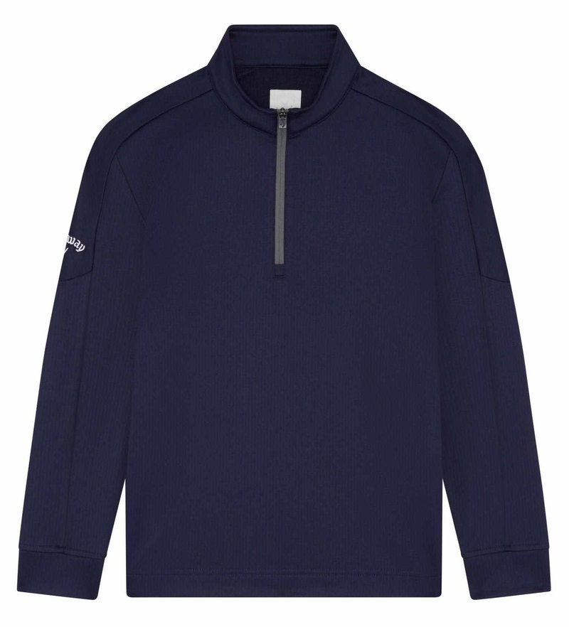 Callaway Waffle Fleece Juniot Sweatshirt, dunkelblau