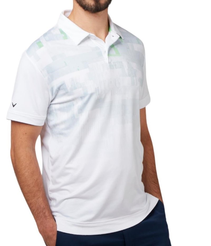 Callaway Multi-Color Herren Poloshirt, weiss