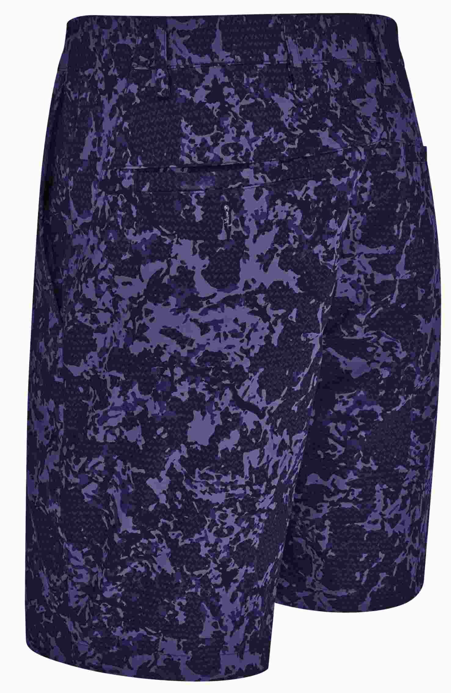 Callaway Abstract Camo Herren Shorts, dunkelblau