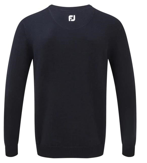 FootJoy Wool Blend V-Neck Herren Pullover, dunkelblau