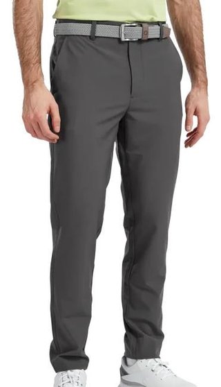 FootJoy Performance Tapered Slim Fit Herren Golfhose, dunkelgrau
