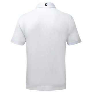 FootJoy Stretch Pique Solid Herren Poloshirt, weiss