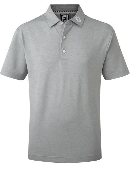 FootJoy Stretch Pique Solid Junior Poloshirt, grau