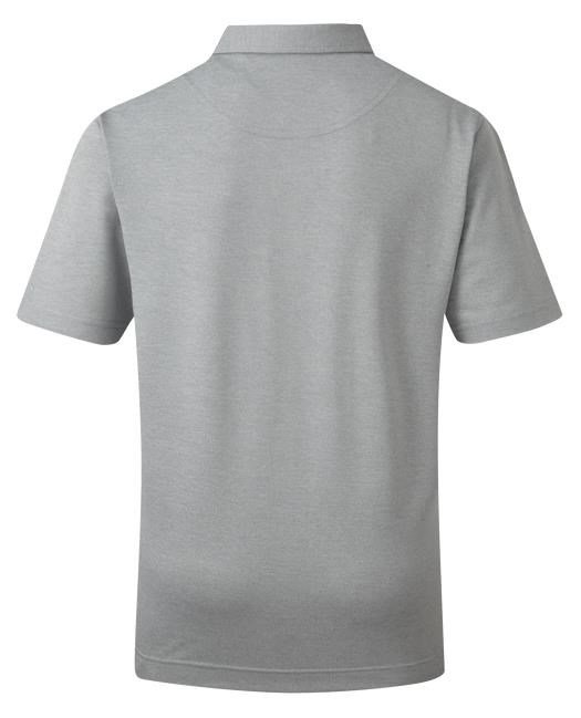 FootJoy Stretch Pique Solid Junior Poloshirt, grau