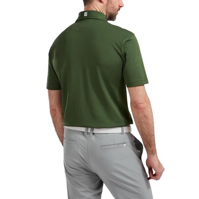 FootJoy Stretch Pique Solid Athletic Fit, Olive