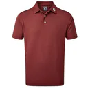 FootJoy Stretch Pique Solid Athletic Fit, maroon