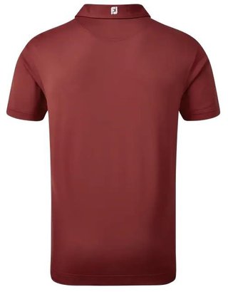 FootJoy Stretch Pique Solid Athletic Fit, maroon