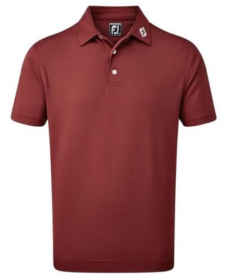 FootJoy Stretch Pique Solid Athletic Fit, maroon