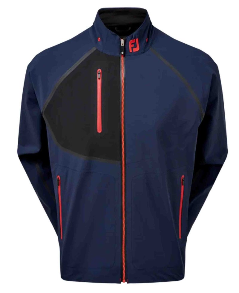 FootJoy Hydrotour Waterproof Herrenjacke, dunkelblau/schwarz