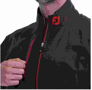 FootJoy Hydrotour Waterproof Herrenjacke, dunkelblau/schwarz