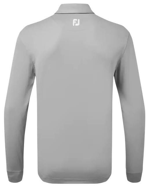 FootJoy Thermolite Herren Langarm-Polo, grau