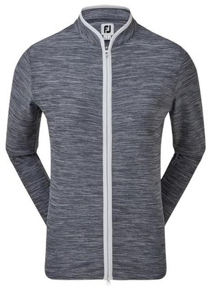 FootJoy Full Zip Space Dye Fleece Damen Sweatshirt, dunkelblau/weiss