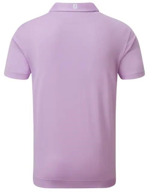 FootJoy Stretch Pique Solid Athletic Fit Herren Poloshirt, Lavendel