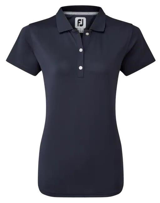 FootJoy Stretch Pique Solid Damen Poloshirt, dunkelblau