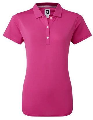 FootJoy Stretch Pique Solid Damen Poloshirt, rosa