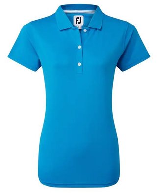 FootJoy Stretch Pique Solid Damen Poloshirt, cobalt