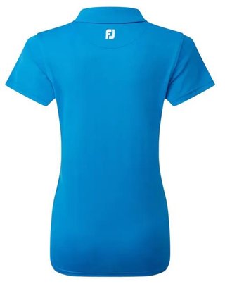 FootJoy Stretch Pique Solid Damen Poloshirt, cobalt